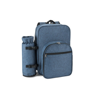 WHITSUNDAY. Picknick-Kühlrucksack aus 600D, recyceltem Polyester, mit hoher Dichte, blau