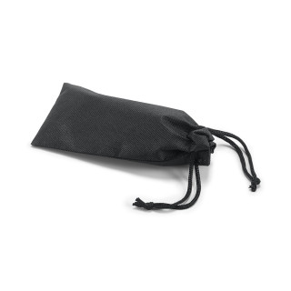TOBOL. Brillenetui aus Vliesstoff (80 g/m²), schwarz
