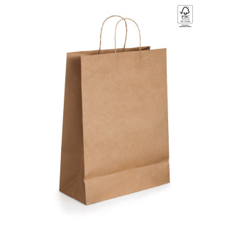 ELLEN. Tragetasche aus Kraftpapier (115 g/m²), natur