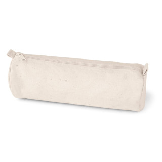 SCHOOLI. Schreibetui aus 100% Canvas-Baumwolle (290 g/m²), naturhell