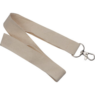 Lanyard aus Baumwolle KONSTANTIN, beige