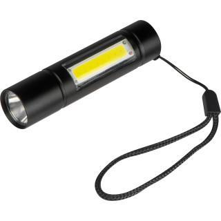 Akku Taschenlampe, schwarz
