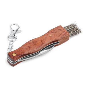 GUNTER. Taschenmesser aus Edelstahl und Holz, natur