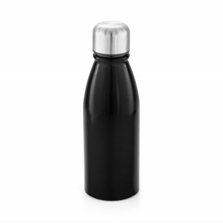 BEANE. 500 ml Aluminium-Sportflasche, schwarz