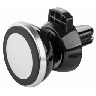 Metmaxx® Handyhalter "Hold'nClickMetal", schwarz, silber