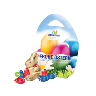 Premium Osterei, Lindt Schokoladen-Eier und Goldhase