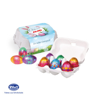 Schoko-Eier 6er, Klett Ostereier