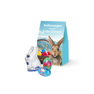 Osterpräsent "Selection Mini", Klett Schokoladen-Eier und Osterhase