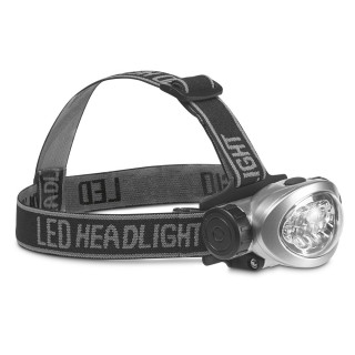 STANY. Stirnlampe, satinsilber
