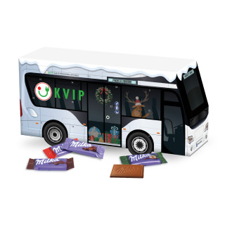 3D Adventskalender "Bus", Milka Schokolade