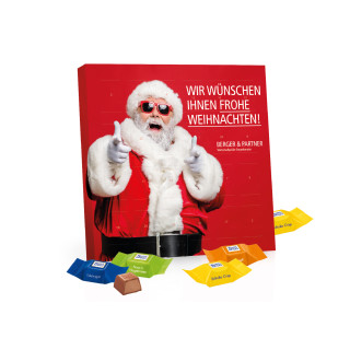 Tisch-Adventskalender, Ritter SPORT Schokowürfel