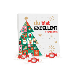 Tisch-Adventskalender mit Duplo Knusperlen