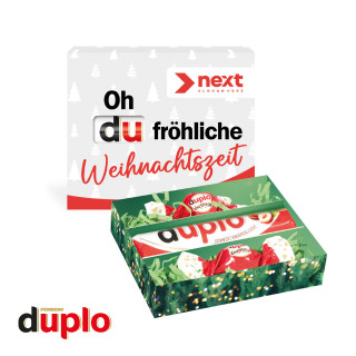duplo in Werbekartonage - Weihnachten