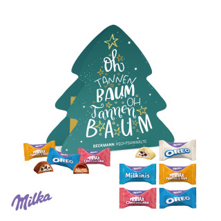 Präsent "Weihnachtsbaum", Milka Favourites