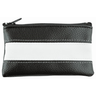 CreativDesign® Schlüsseltasche "LookPlus", schwarz, weiß