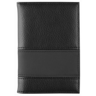 CreativDesign® Ausweistasche "LookPlus", schwarz, schwarz