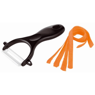 Metmaxx® Keramikschäler "KitchenCut", schwarz