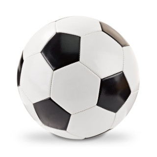 BRYCE. Fussball aus PVC, schwarz