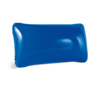 TIMOR. Strandkissen aufblasbar aus undurchsichtigem PVC, blau