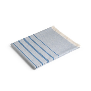 CAPLAN. Multifunktionstuch (260 g/m²) aus Baumwolle (90%) und recycelter Baumwolle (10%), blau