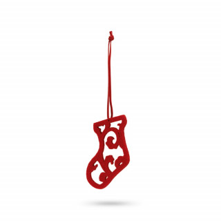 JUBANY. Weihnachtsfiguren zum Aufhängen, rot