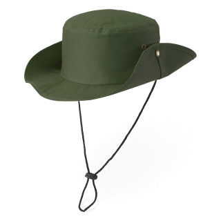 BLASS. Safari-Hut aus 100% Polyester (160 g/m²), dunkelgrün