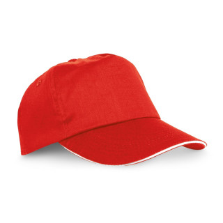 CLAIRE. Kappe aus 100% Polyester, rot