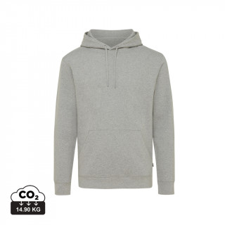 Iqoniq Torres ungefärbter Hoodie aus recycelter Baumwolle, heather grey