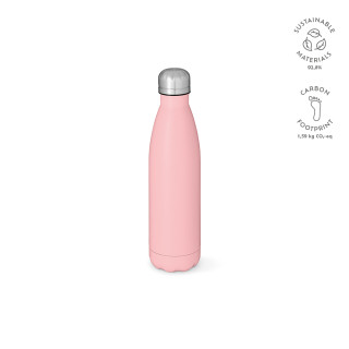 Mississippi 550 Trinkflasche recycelter Edelstahl, 535 ml. Doppelwandig, rosa