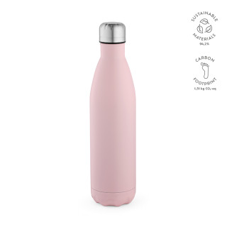 "Mississippi 800 Bottle" Trinkflasche aus recyceltem Edelstahl, 810 ml, auslaufsicher, rosa