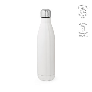 Mississippi 800W Trinkflasche recycelter Edelstahl, 810 ml. Für Sublimationsdruck geeignet, weiß