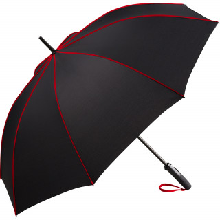 AC-Midsize-Stockschirm FARE® Seam, schwarz-rot