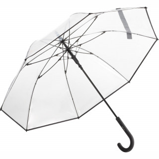 AC-Stockschirm FARE® Pure, transparent-schwarz
