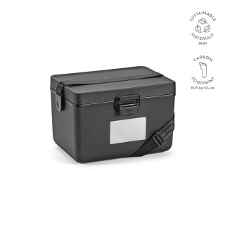 "Bangkok Cooler" 12L Kühlbox aus rPP in Pastellfarben, schwarz