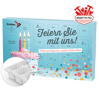 Adventskalender Eco L, Individuelle Befüllung