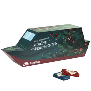 Adventskalender "Schiff", Sarotti Täfelchen