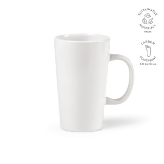 Mekong Tasse aus Keramik, 310 ml, weiß