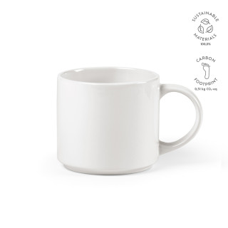 Narva Keramik Tasse, 490ml, weiß