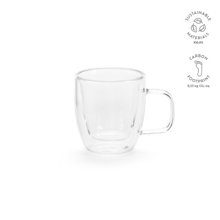 Elbe 75 Tasse aus Borosilikatglas, 65ml, durchsichtig