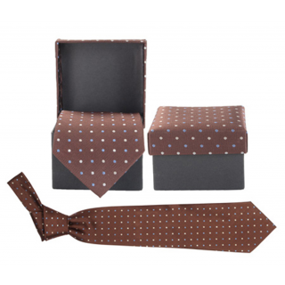 Krawatte Luxey, braun