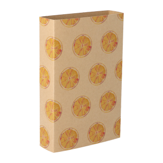 Individueller Pappschuber aus Kraftpapier CreaSleeve Kraft 350, natur