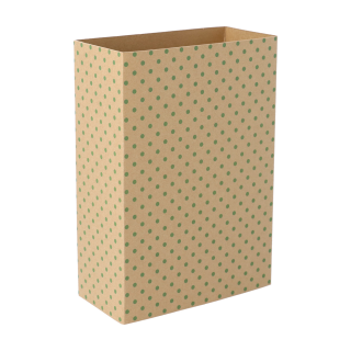 Individueller Pappschuber aus Kraftpapier CreaSleeve Kraft 389, natur