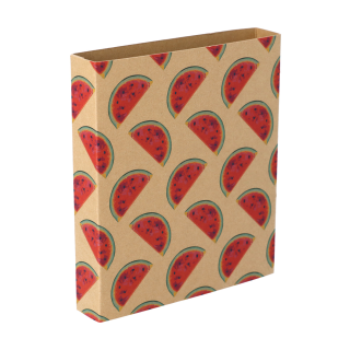Individueller Pappschuber aus Kraftpapier CreaSleeve Kraft 408, natur