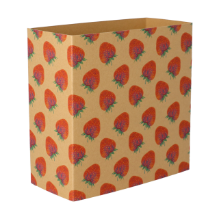 Individueller Pappschuber aus Kraftpapier CreaSleeve Kraft 418, natur