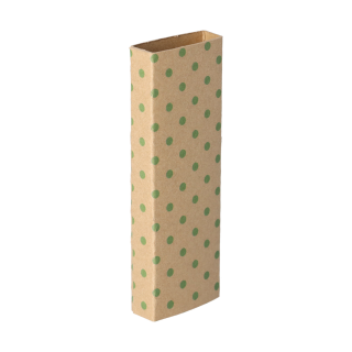 Individueller Pappschuber aus Kraftpapier CreaSleeve Kraft 482, natur
