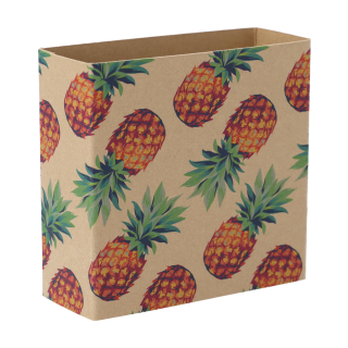 Individueller Pappschuber aus Kraftpapier CreaSleeve Kraft 492, natur