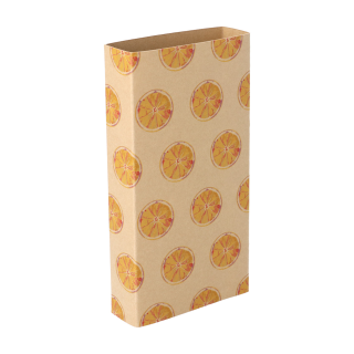 Individueller Pappschuber aus Kraftpapier CreaSleeve Kraft 519, natur