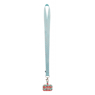 individuelles RPET Handyhalter-Lanyard Subyard Mobile RPET, weiß