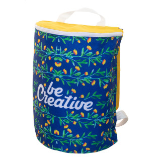 Individueller RPET Kühlrucksack CreaCool Back, weiß