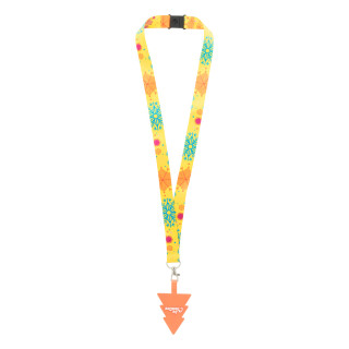 Individuelles Handyhalter-Lanyard  Subyard Mobile Xmas Safe, weiß